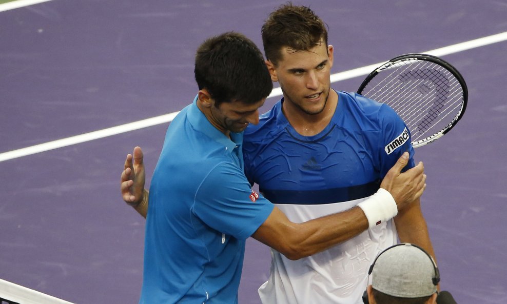 Novak Đoković Dominic Thiem ATP Miami