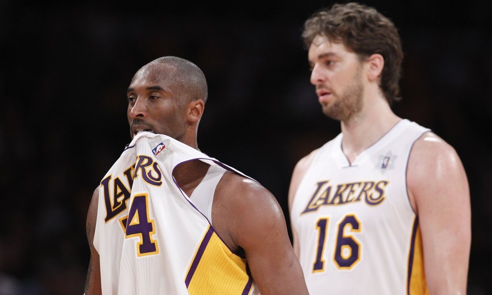 Kobe Bryant i Pau Gasol