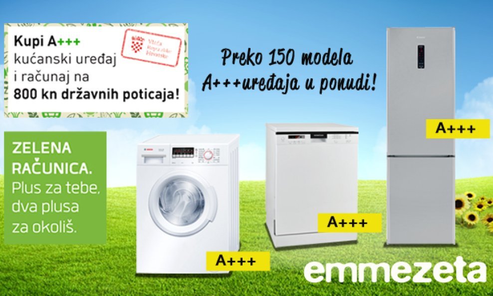 A+++ kućanski uređaji u Emmezeti