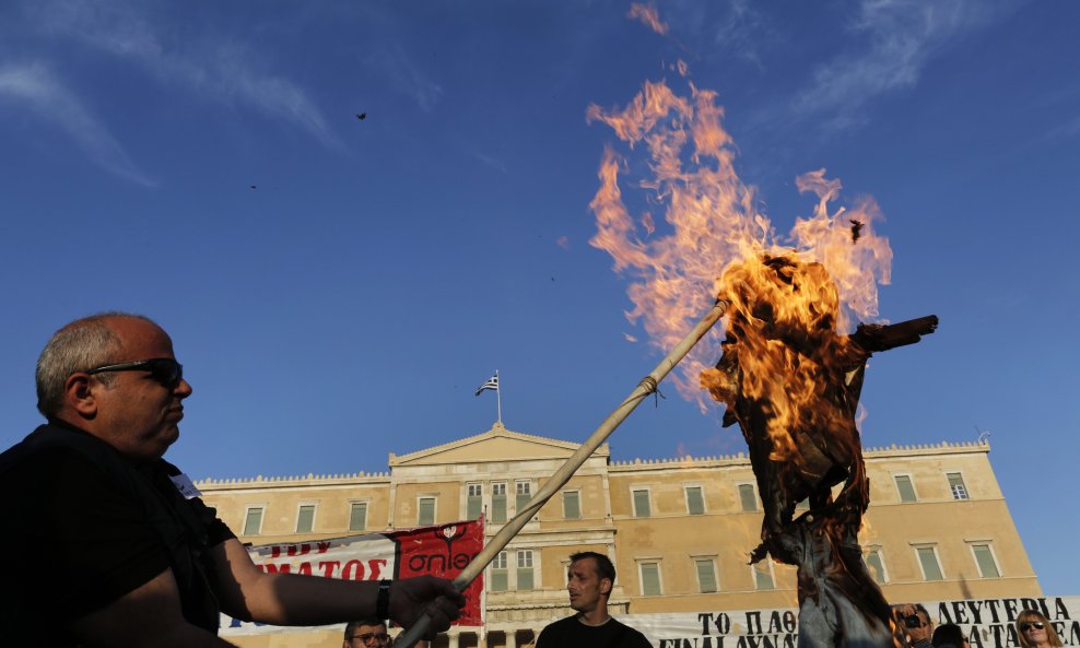 Grčka, prosvjedi protiv novih mjera štednje