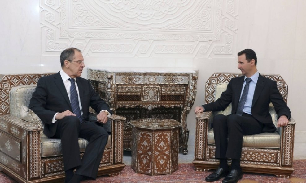 Sergej Lavrov i Bašar al Asad