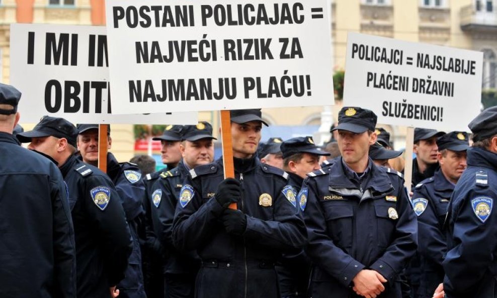 prosvjed policajaca 2