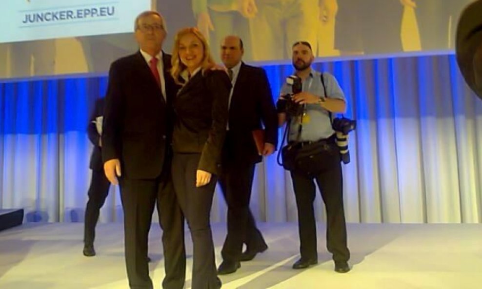 Jean-Claude Juncker i Marijana Petir