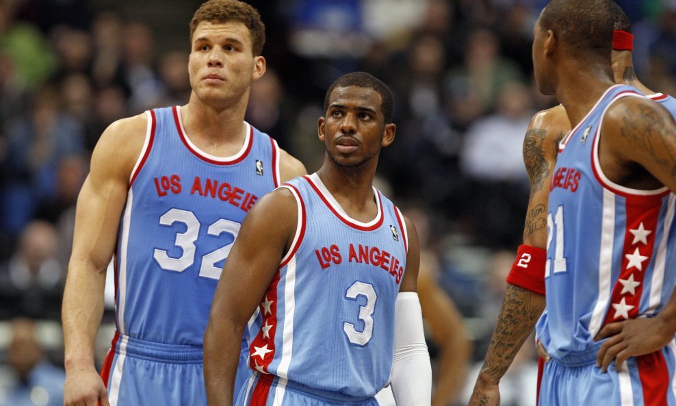 Igrači Los Angeles Clippersa Blake Griffin i Chris Paul