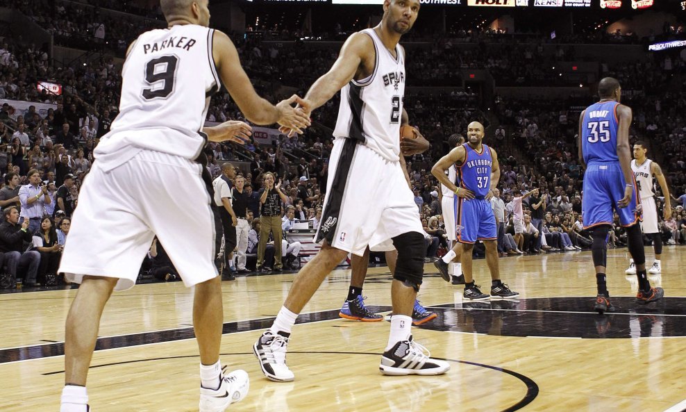 Tim Duncan i Tony Parker