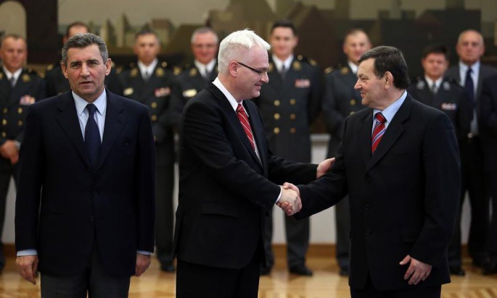 Ante Gotovina, Mladen Markač i Ivo Josipović
