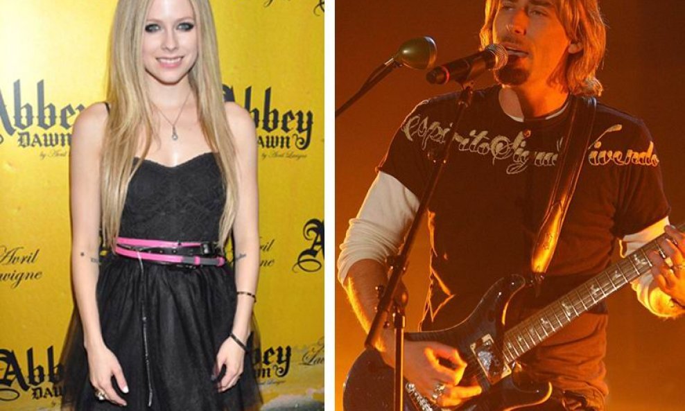 Avril Lavigne i Chad Kroeger 