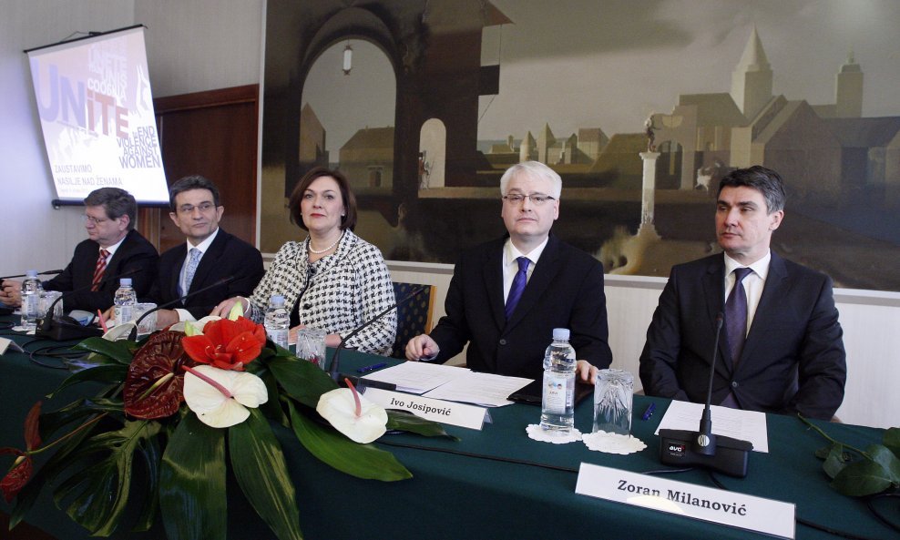 Mrsić, Šprem, supružnici Josipović, Milanović