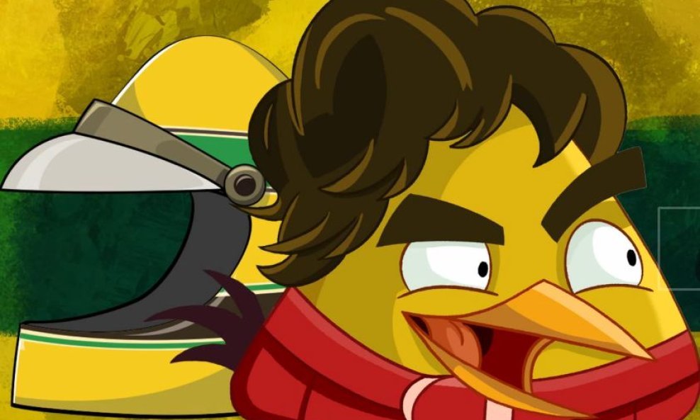 angry birds senna