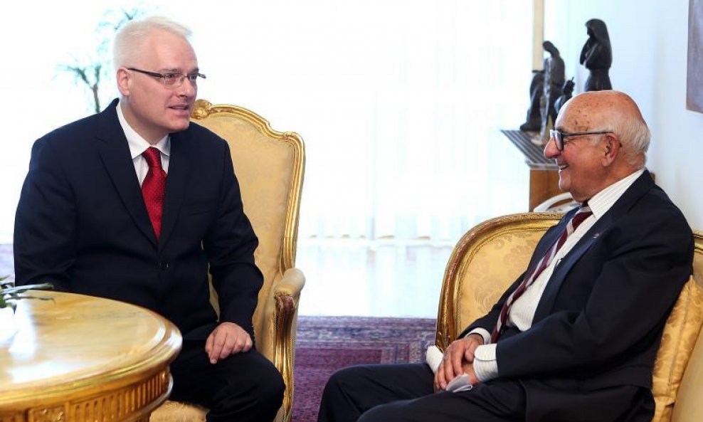 Ivo Josipović i Theodor Meron