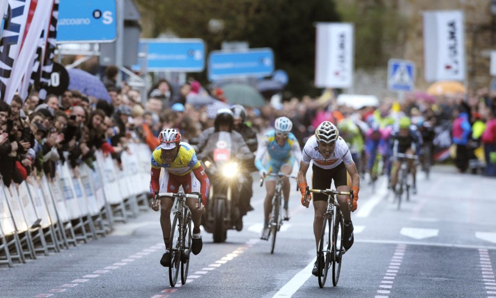 Joaquim Rodriguez, Samuel Sanchez i Robert Kišerlovski