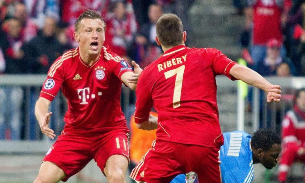 Ivica Olić Frank Ribery Bayern München