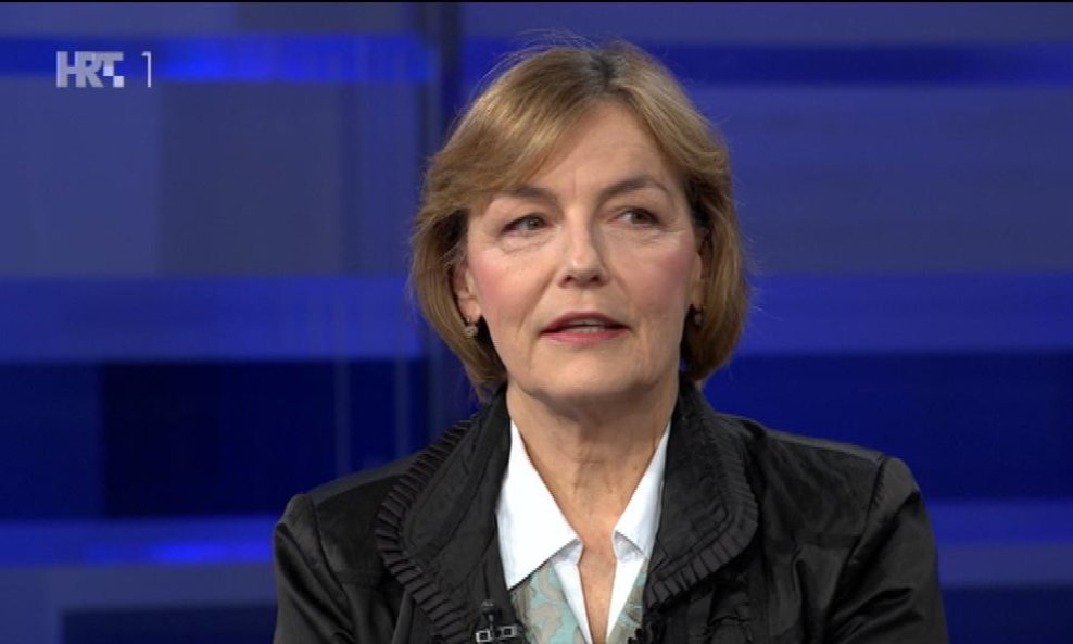 Vesna Pusić u emisiji Otvoreno