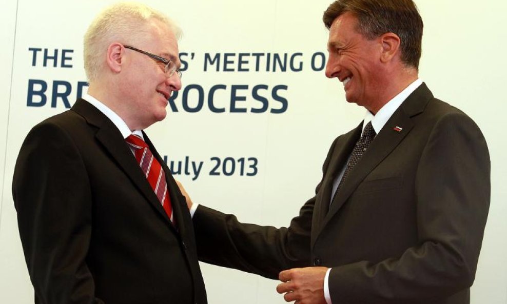 Ivo Josipović i Borut Pahor