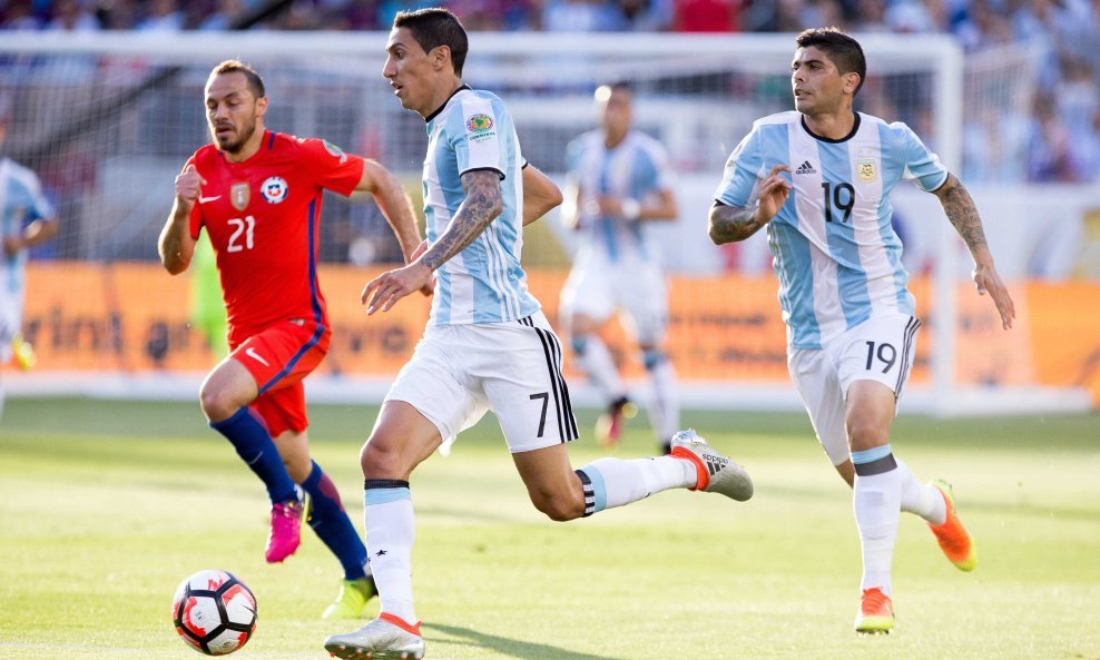 Angel Di Maria Ever Banega argentinska nogometna