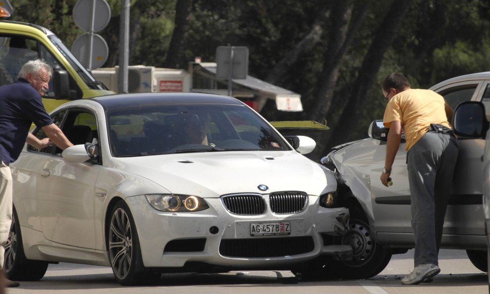 slupani BMW, Ante Rukavina