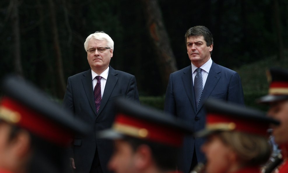 Bamir Topi Ivo Josipović