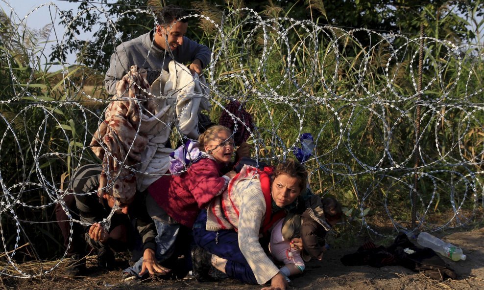 žica izbjeglice mađarska