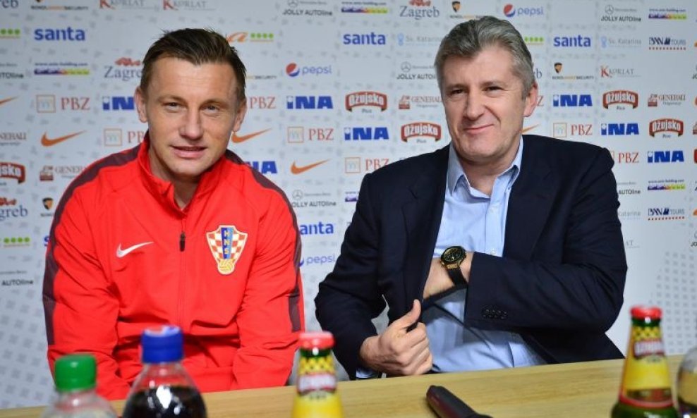 Davor Šuker i Ivica Olić