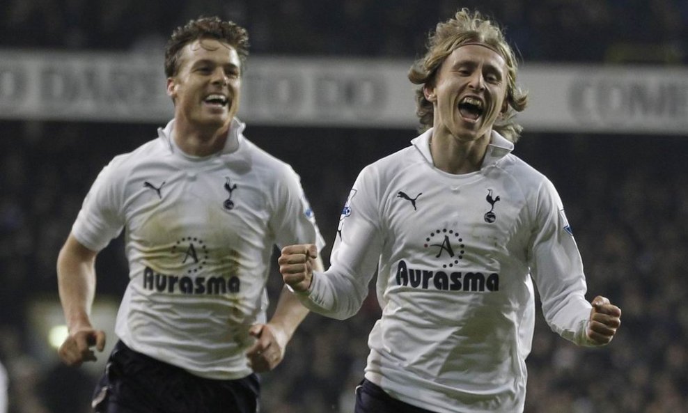 Luka Modrić i Scott Parker,