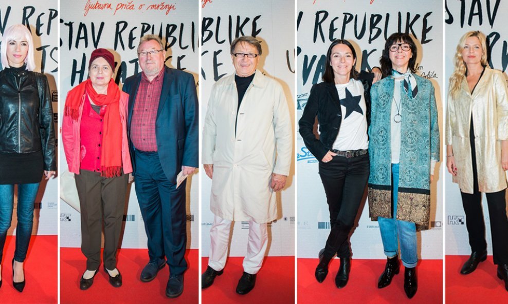 Ana Majhenić, Anica i Vladimir Šeks, Miroslav Ćiro Blažević, Daniela i Nataša Trbović, Lucija Šerbedžija