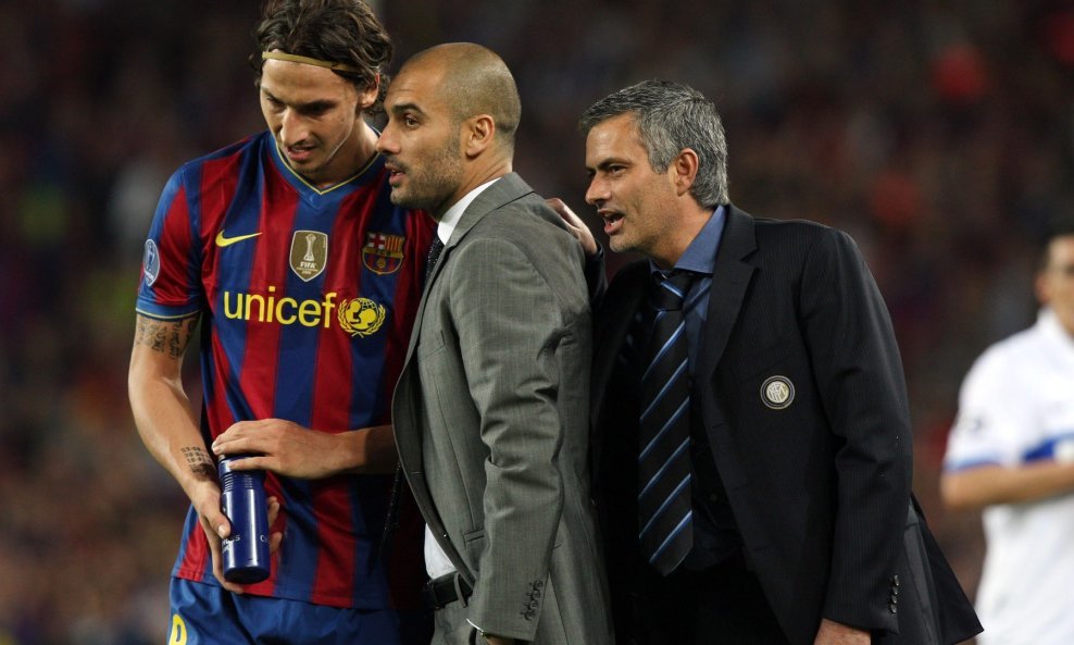 ibra pep mourinho