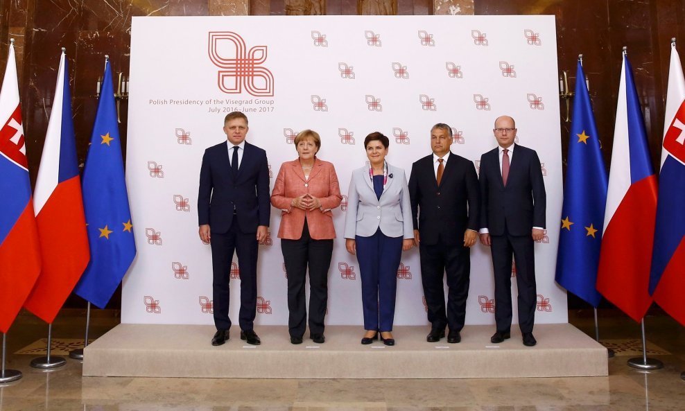 Fico, Merkel, Szydlo, Orban i Sobotka