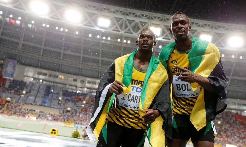 Nesta Carter i Usain Bolt
