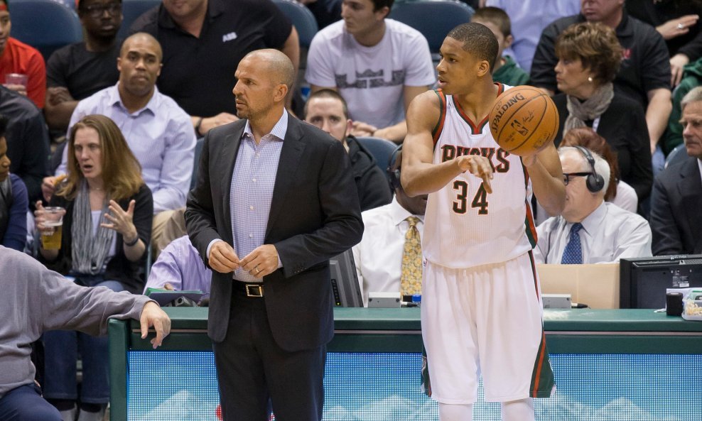 Jason Kidd i Giannis Antetokounmpo