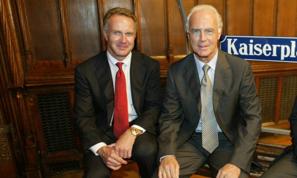 Franz Beckenbauer Karl-Heinz Rummenigge