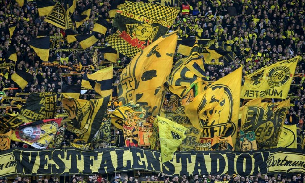 Navijači u Dortmundu