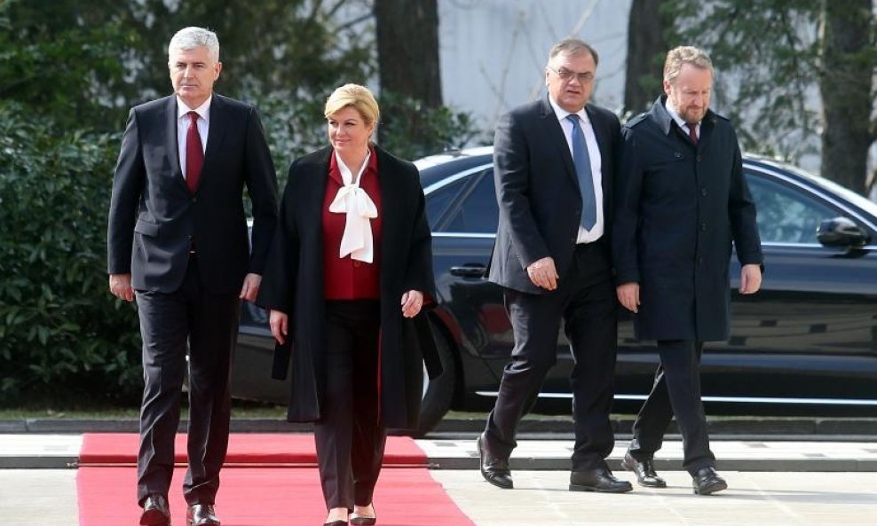 Kolinda Grabar Kitarović Dragan Čović Bakir Izetbegović Mladen Ivanić