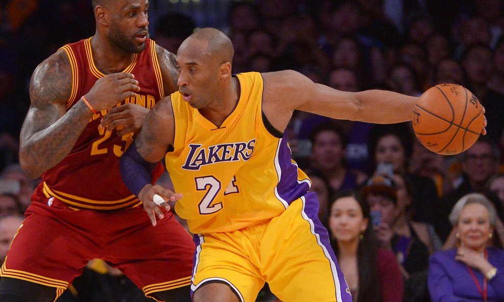 LeBron James i Kobe Bryant