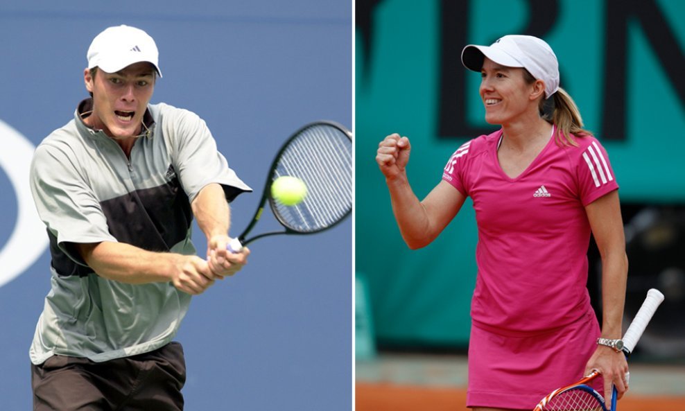 Marat Safin i Justine Henin, montaža