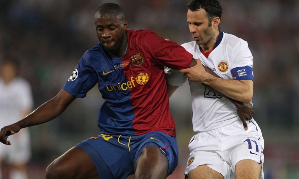 Yaya Toure Ryan Giggs