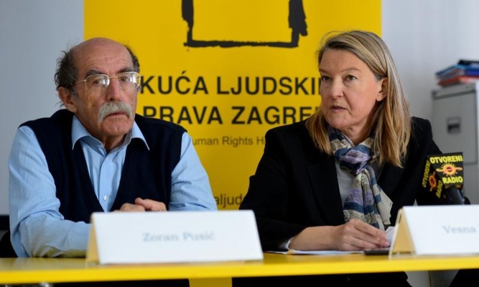 Zoran Pusić i Vesna Teršelič