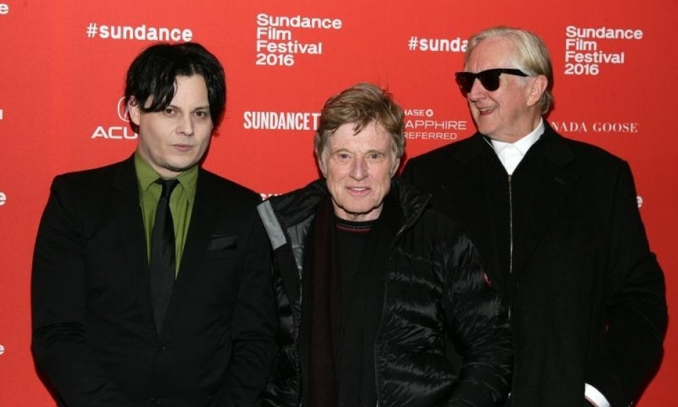 Jack White, Robert Redford, T Bone Burnett