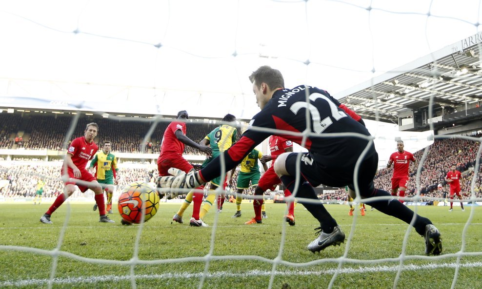 Simon Mignolet Liverpool FC Norwich