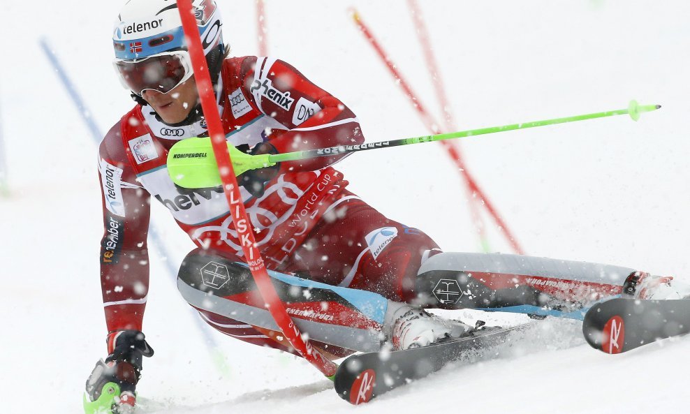 Henrik Kristoffersen slalom Adelboden skijanje