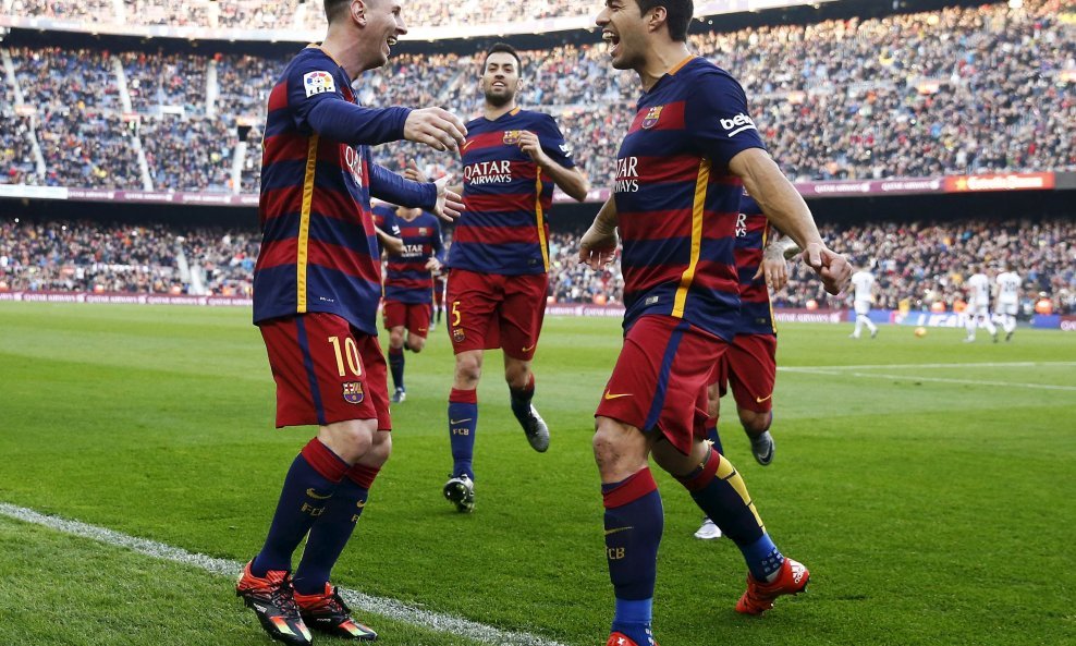 Lionel Messi i Luis Suarez