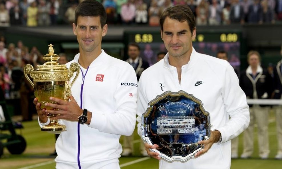 Novak Đoković i Roger Federer