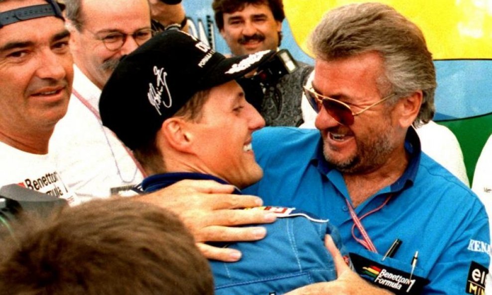 Michael Schumacher i Willi Weber