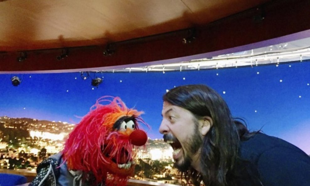 Muppet Animal i Dave Grohl
