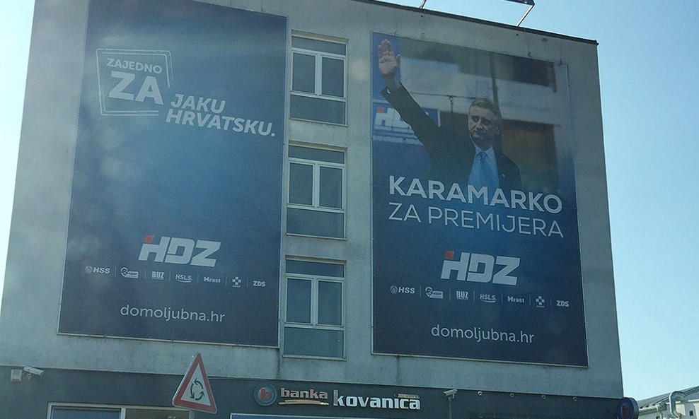 tomislav karamarko plakat za premijera HDZ