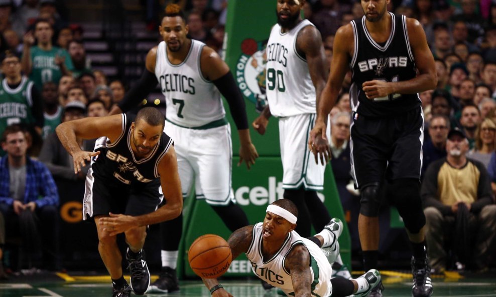 Tony Parker i Tim Duncan