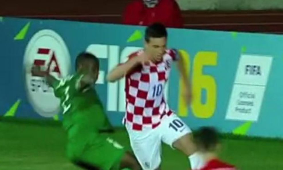 Nikola Moro hrvatska nogometna U17 reprezentacija