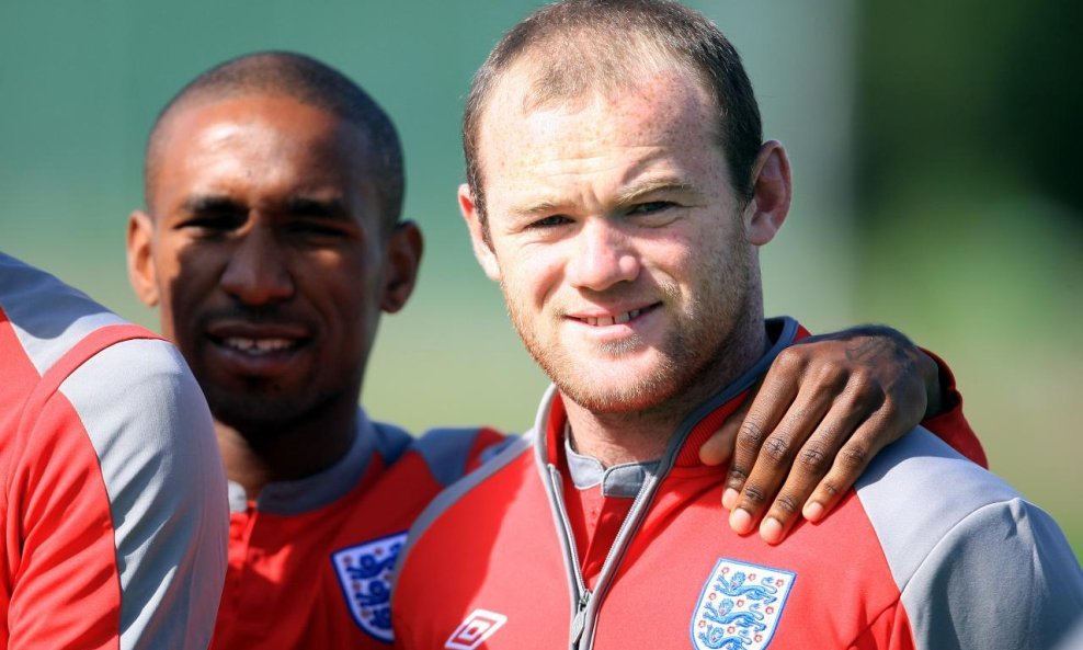 Jermain Defoe i Wayne Rooney