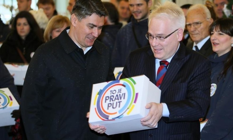 Zoran Milanović Ivo Josipović