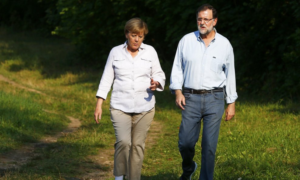 Angela Merkel i Mariano Rajoy