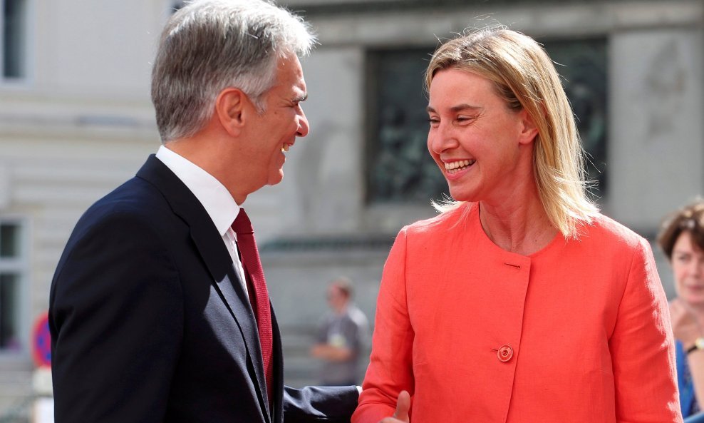 Werner Faymann i Federica Mogherini
